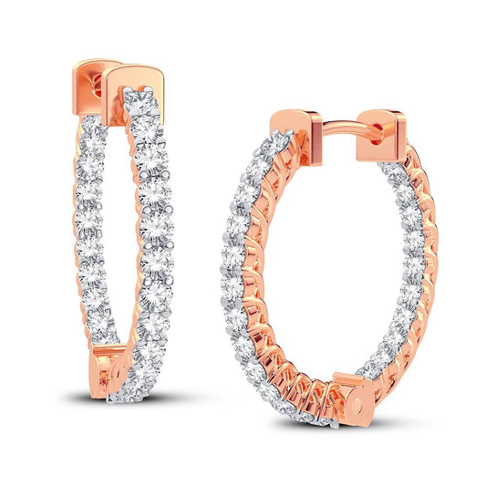 0.50 ct Diamond Earrings in 14K Gold