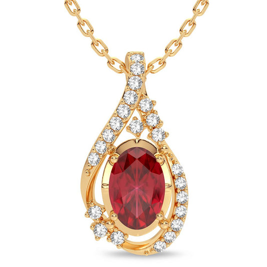 0.10 ct Diamond Pendant in 14K Gold