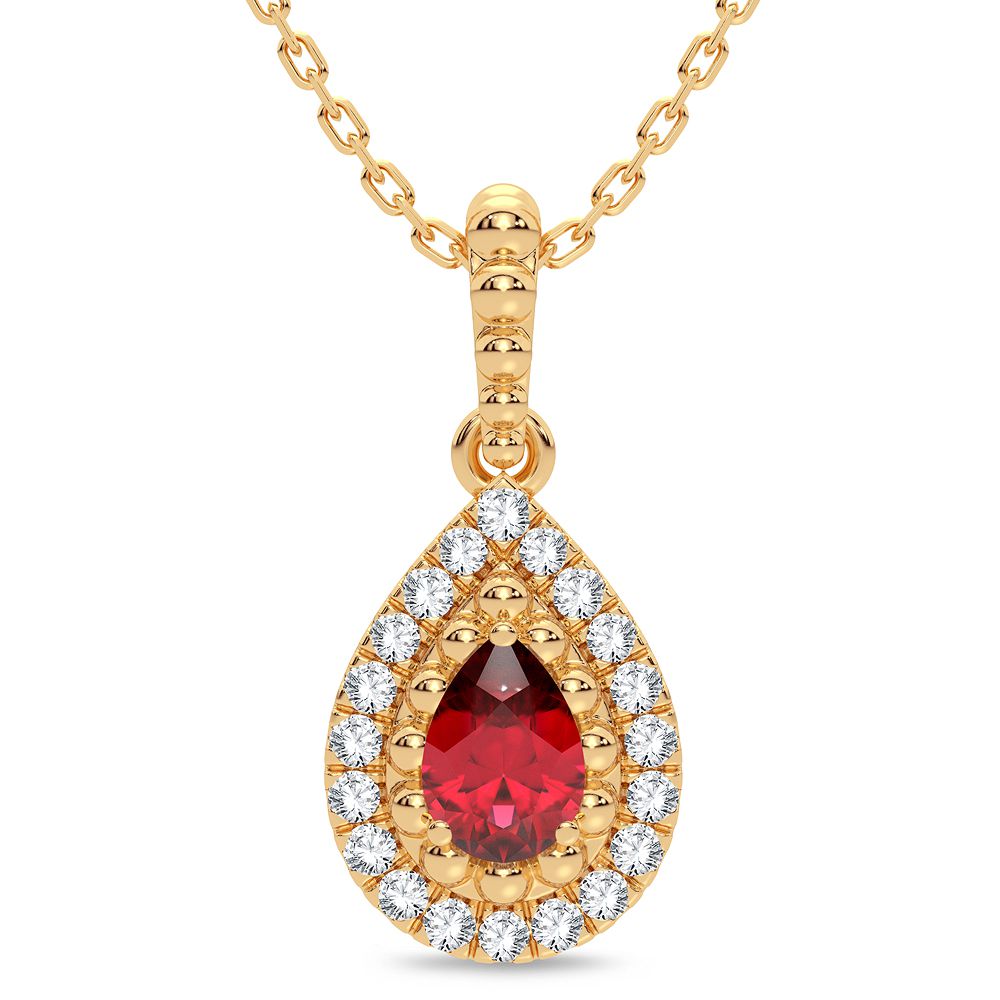 0.10 ct Diamond Pendant in 14K Gold