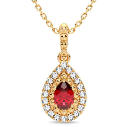 0.10 ct Diamond Pendant in 14K Gold
