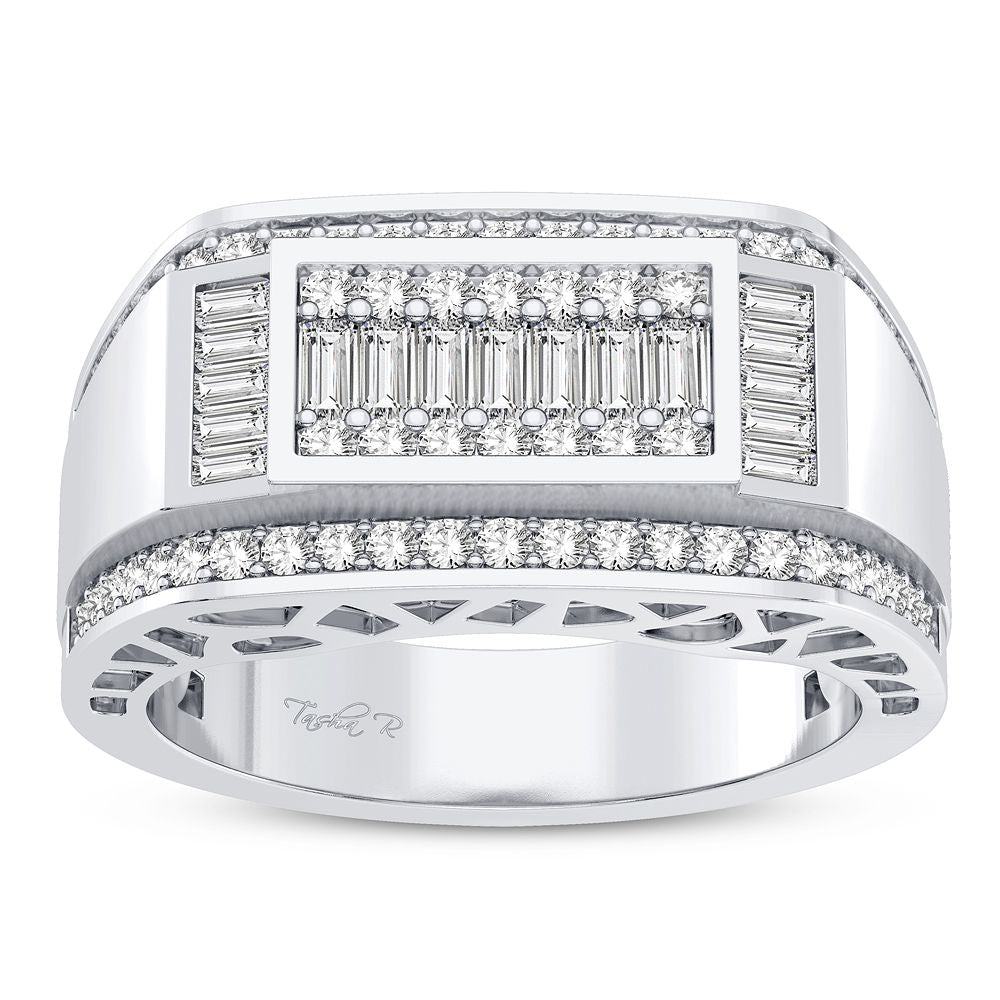 1.00 ct Men's Diamond Ring in 14K Gold