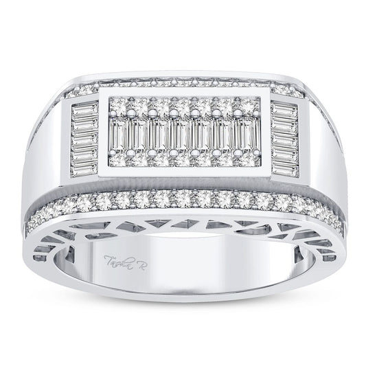 1.00 ct Men's Diamond Ring in 14K Gold