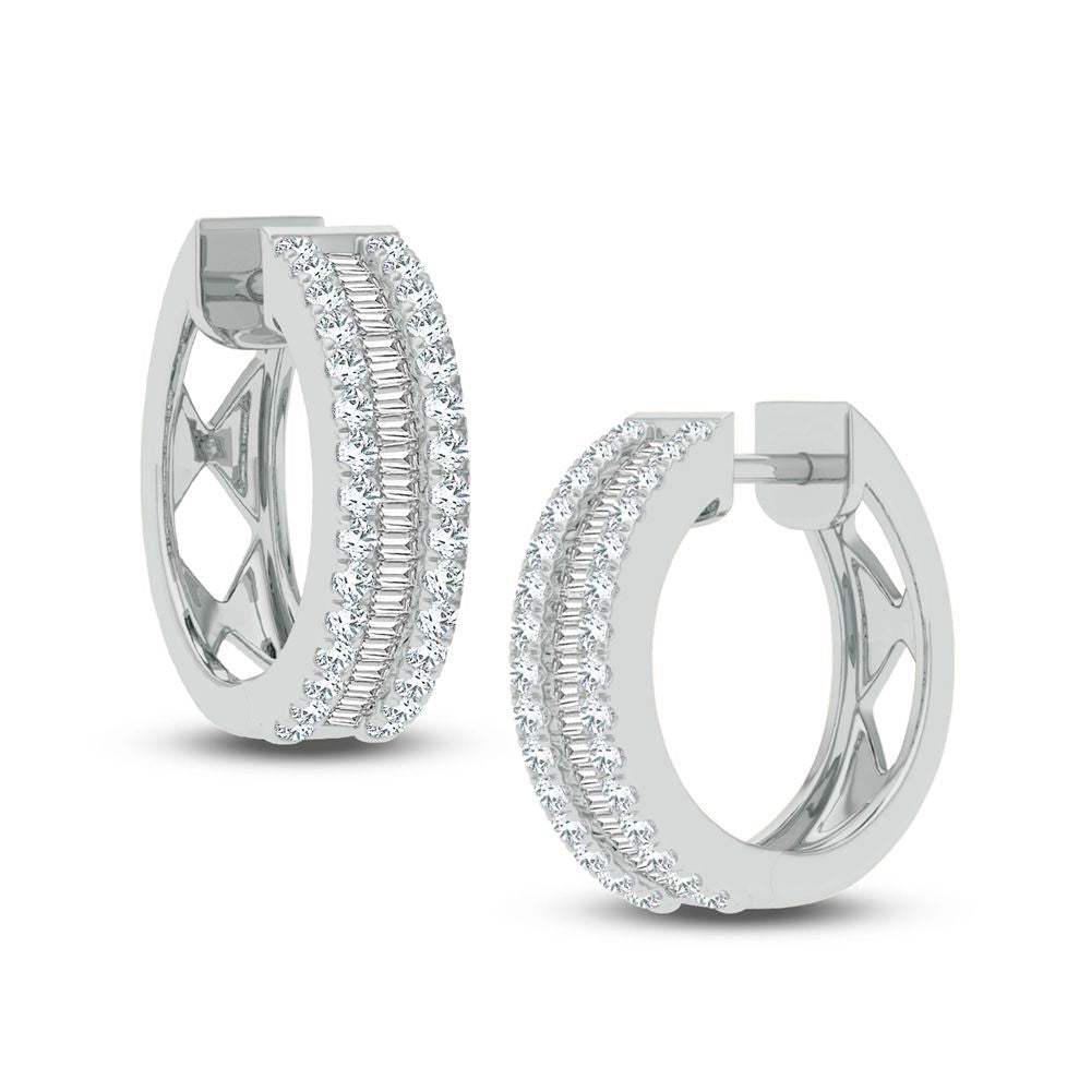 1.00 ct Diamond Earrings in 14K Gold