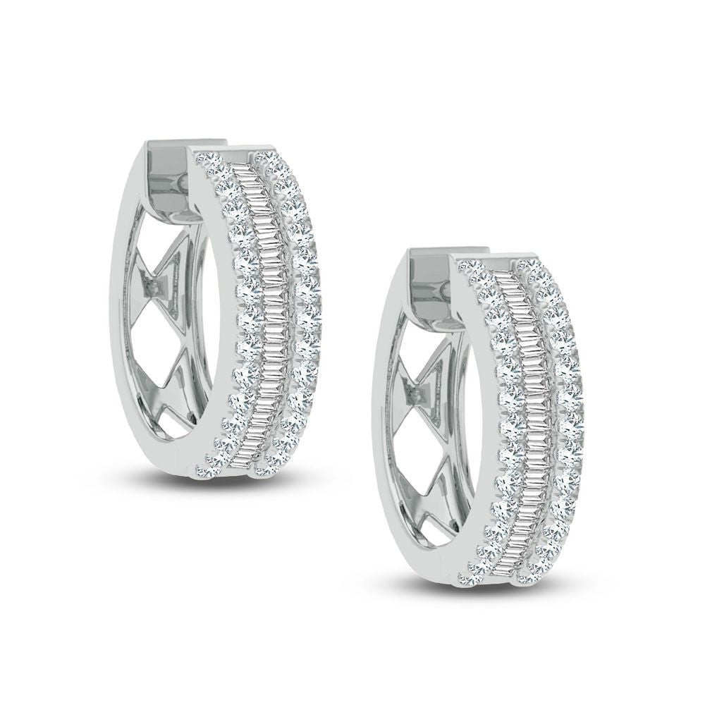 1.00 ct Diamond Earrings in 14K Gold