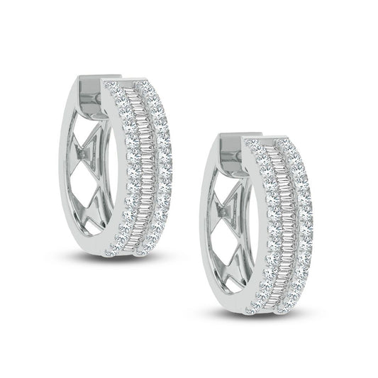 1.00 ct Diamond Earrings in 14K Gold