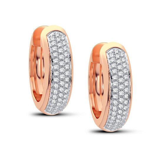 0.23 ct Diamond Earrings in 14K Gold