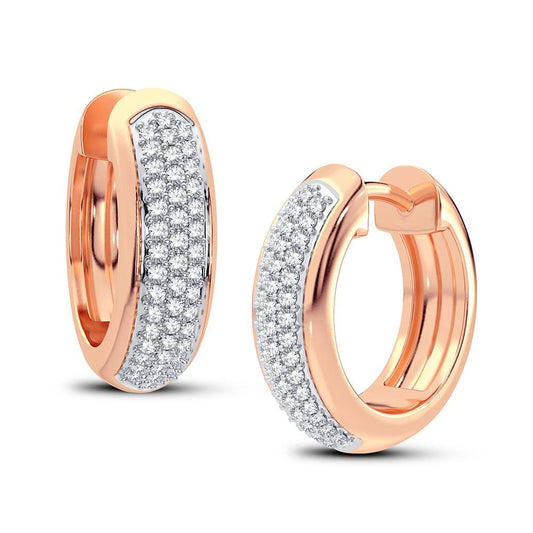 0.23 ct Diamond Earrings in 14K Gold
