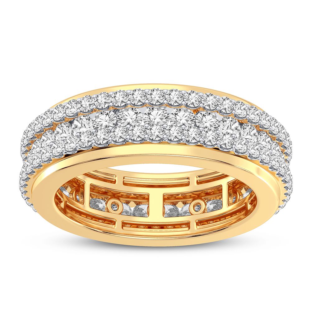 2.75 ct Men's Diamond Band in 14K Gold