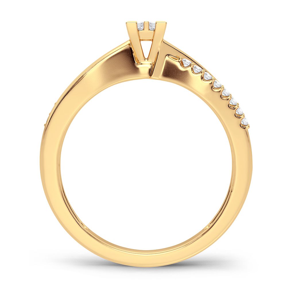 0.15 ct Diamond Ring in 10K Gold