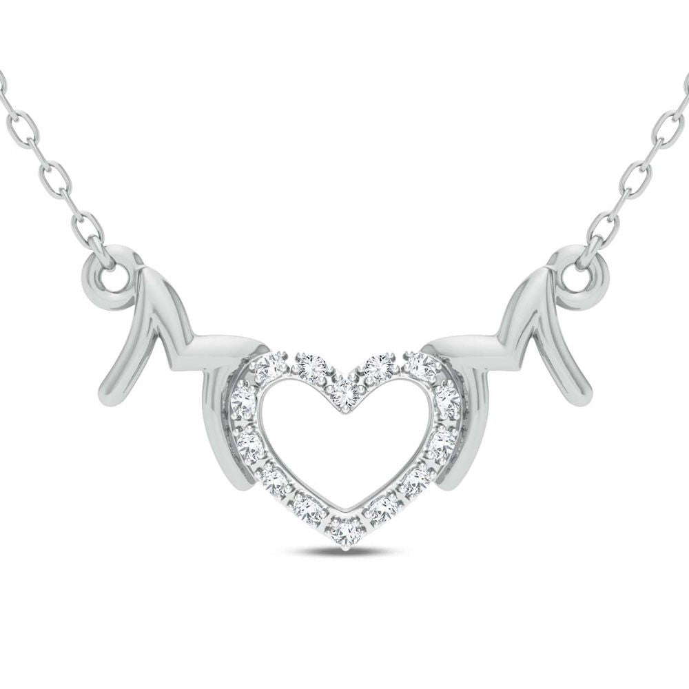 0.06 ct Diamond Necklace in 10K Gold