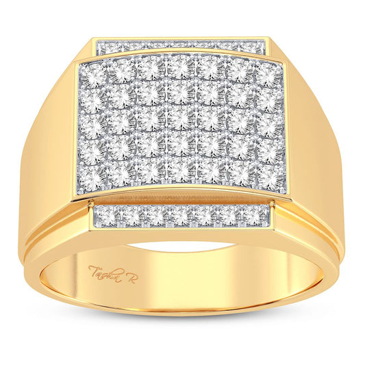 1.00 ct Men's Diamond Ring in 14K Gold