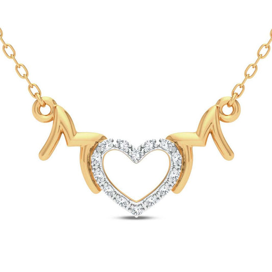 0.06 ct Diamond Necklace in 10K Gold
