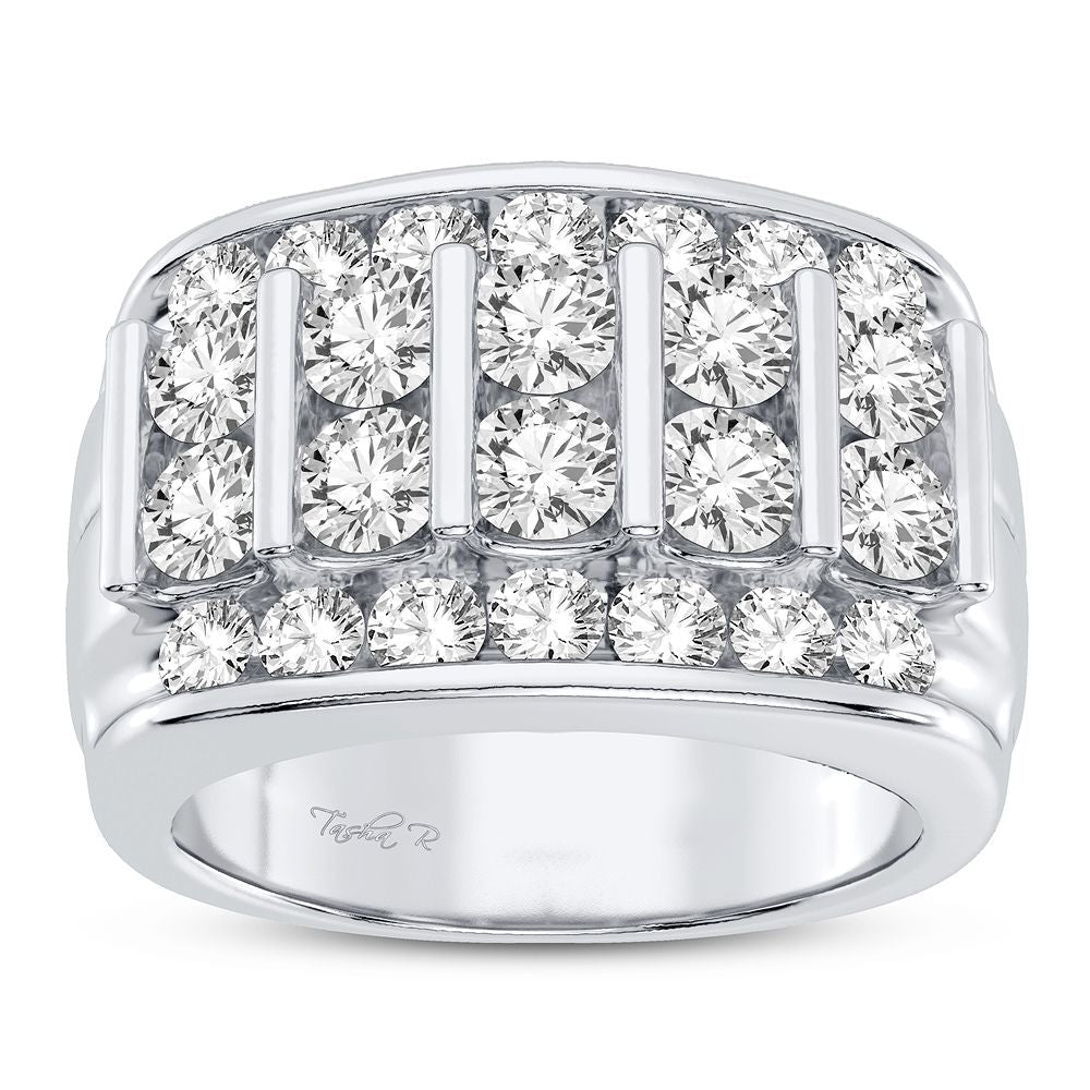 3.00 ct Men's Diamond Ring in 14K Gold