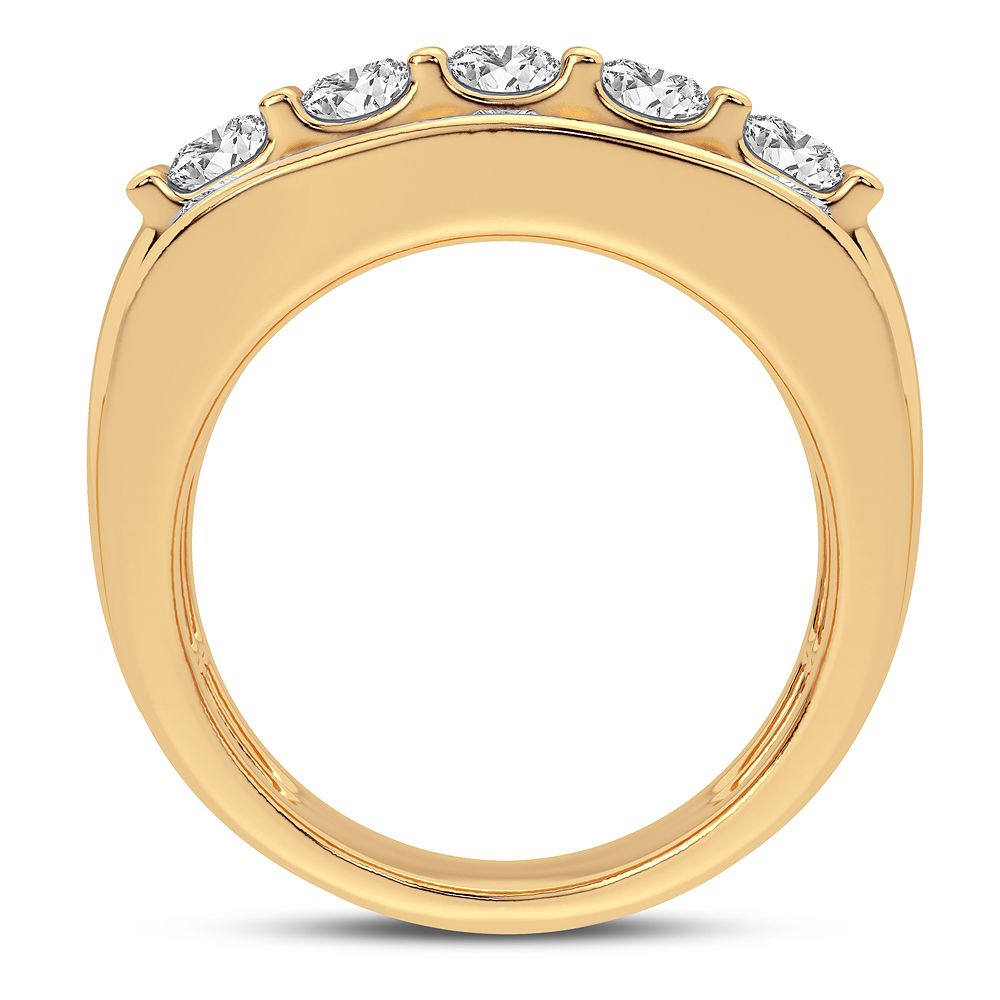 3.00 ct Men's Diamond Ring in 14K Gold