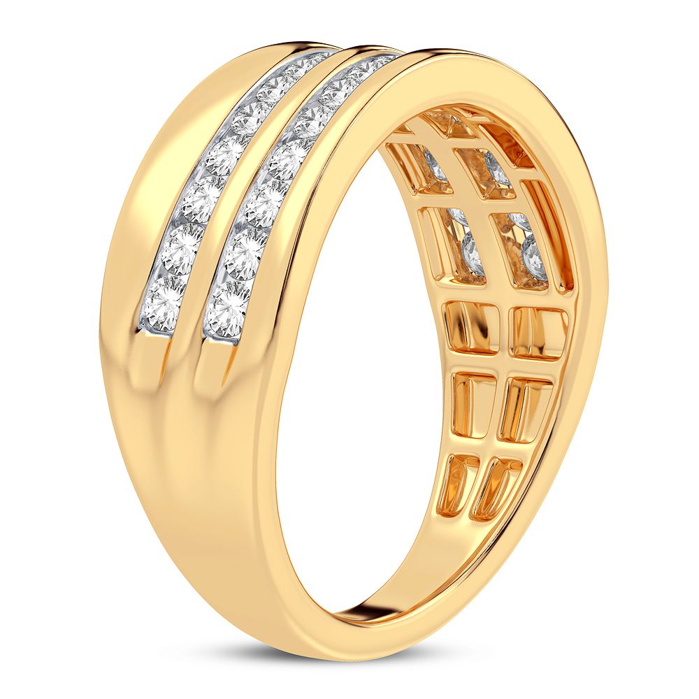 1.00 ct Men's Diamond Ring in 14K Gold