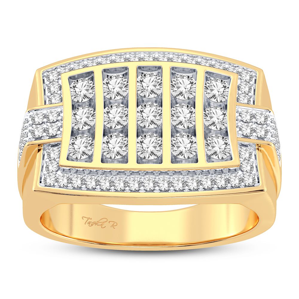 1.00 ct Men's Diamond Ring in 14K Gold