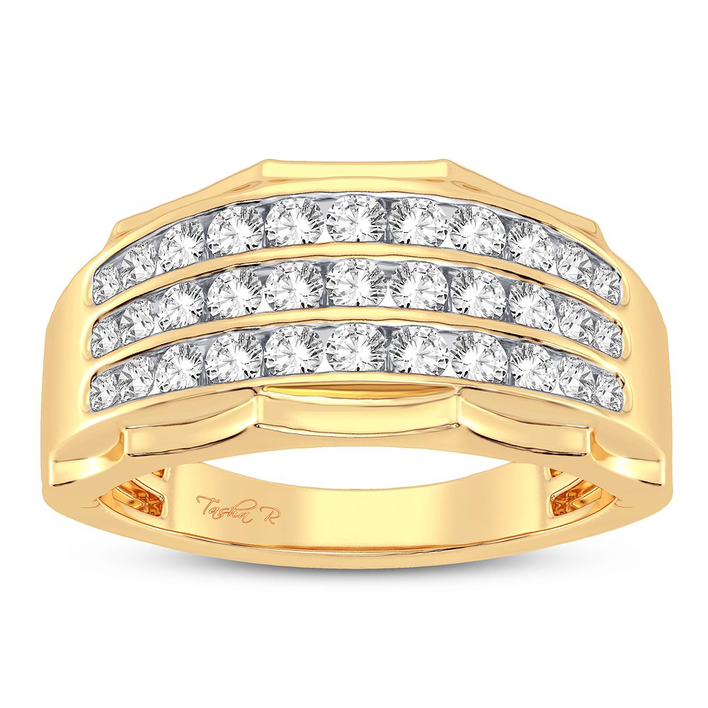 1.00 ct Men's Diamond Ring in 14K Gold