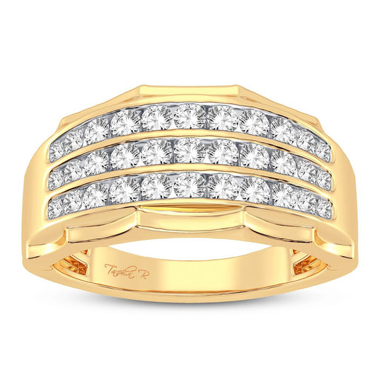 1.00 ct Men's Diamond Ring in 14K Gold