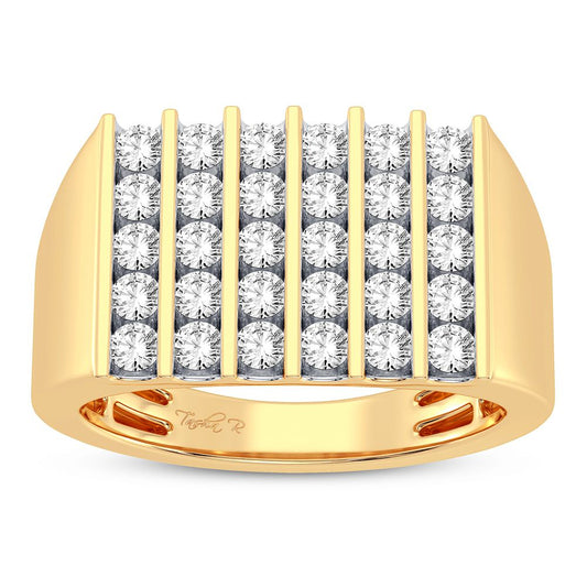 1.00 ct Men's Diamond Ring in 14K Gold