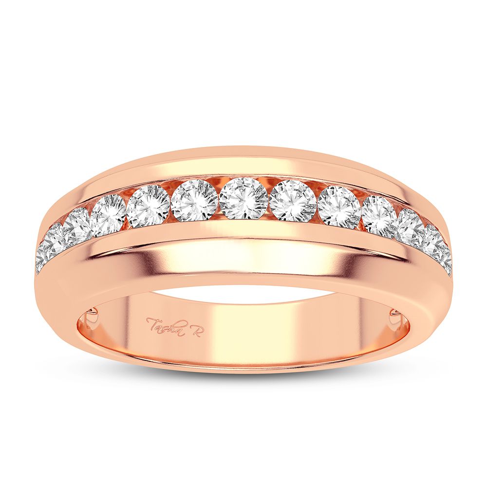 0.50 ct Men's Diamond Band in 14K Gold