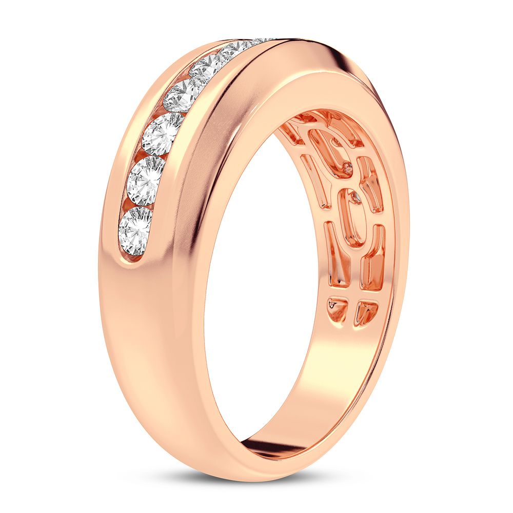 0.50 ct Men's Diamond Band in 14K Gold
