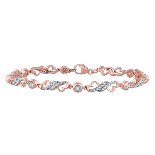 0.50 ct Diamond Bracelet in 10K Gold