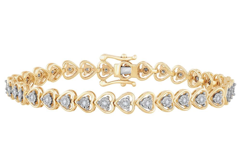 0.50 ct Diamond Bracelet in 10K Gold