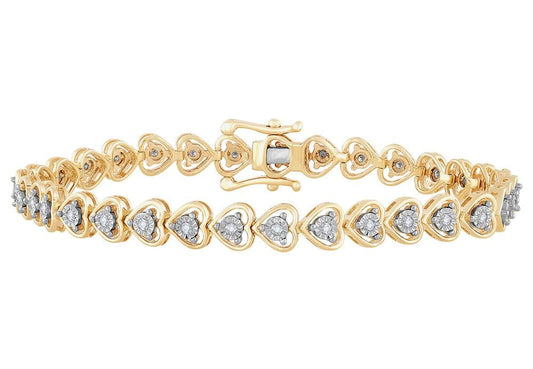0.50 ct Diamond Bracelet in 10K Gold