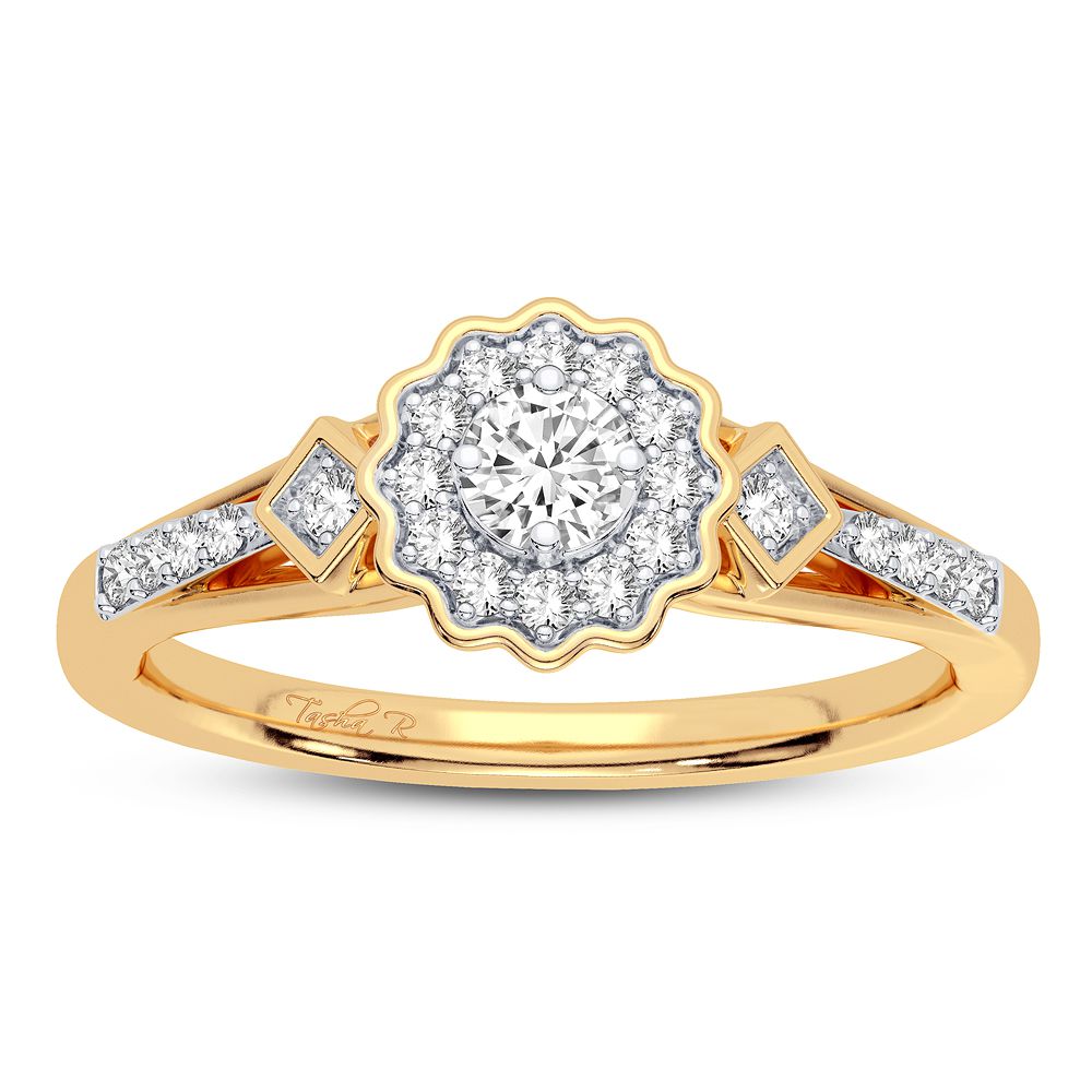 0.20 ct Diamond Ring in 10K Gold