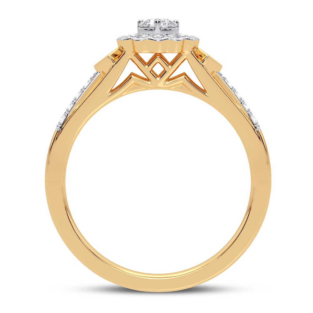 0.20 ct Diamond Ring in 10K Gold