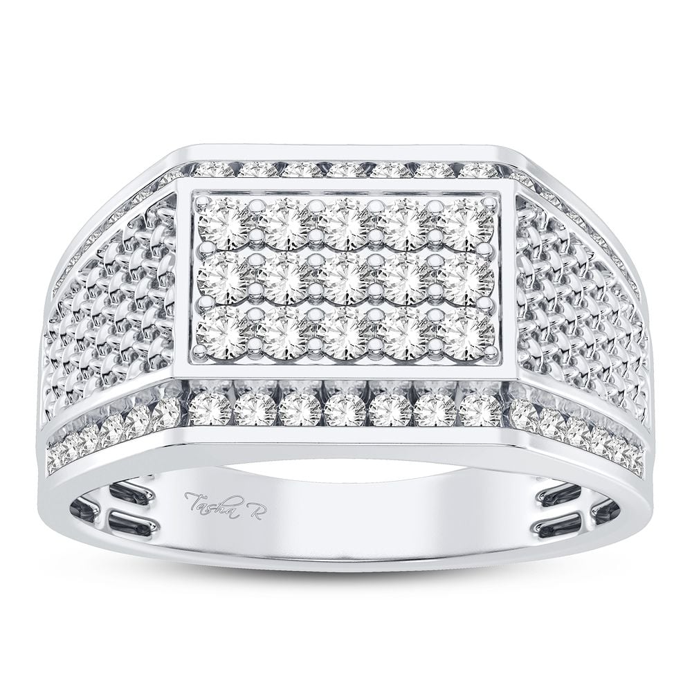 1.00 ct Men's Diamond Ring in 14K Gold