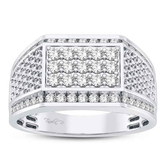 1.00 ct Men's Diamond Ring in 14K Gold