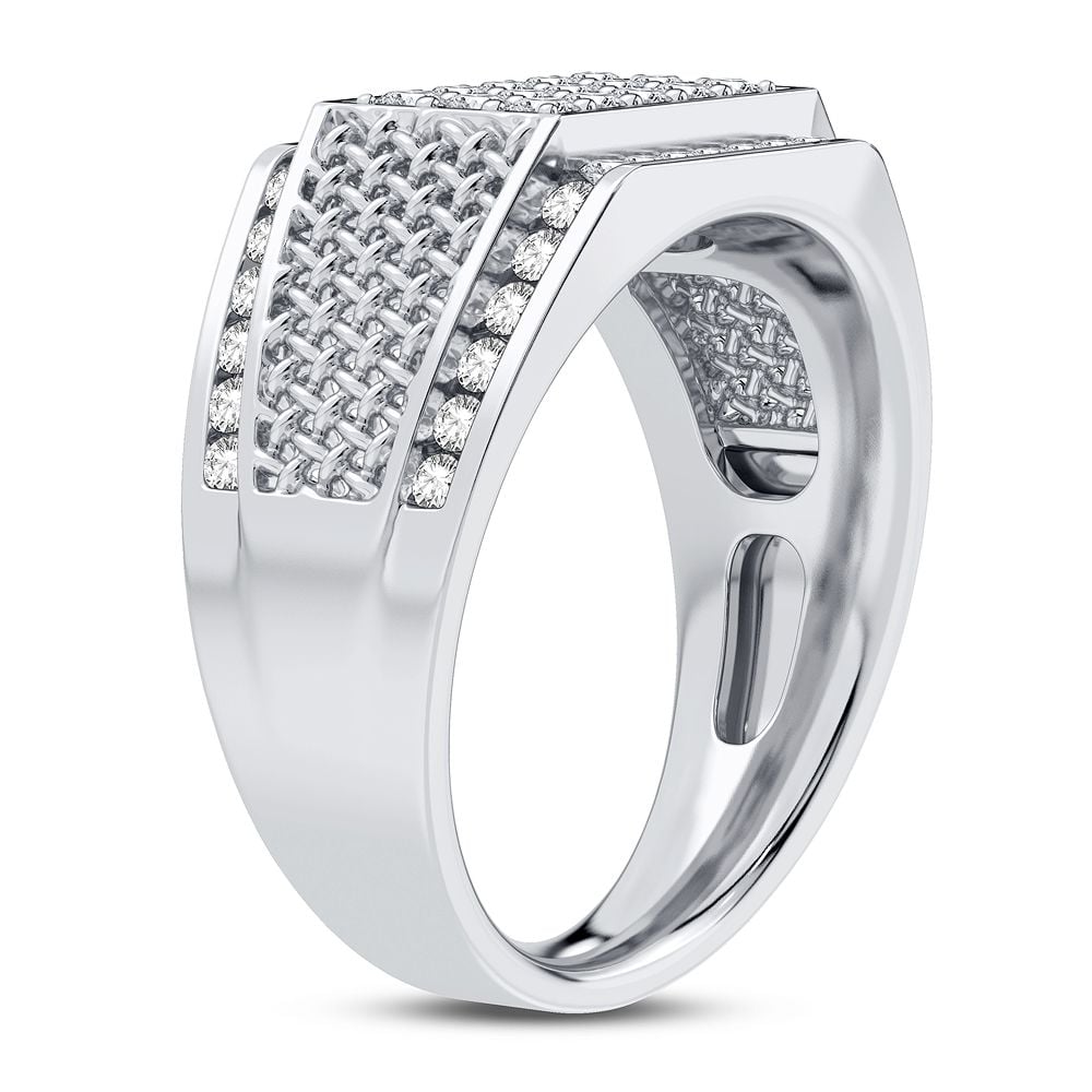 1.00 ct Men's Diamond Ring in 14K Gold