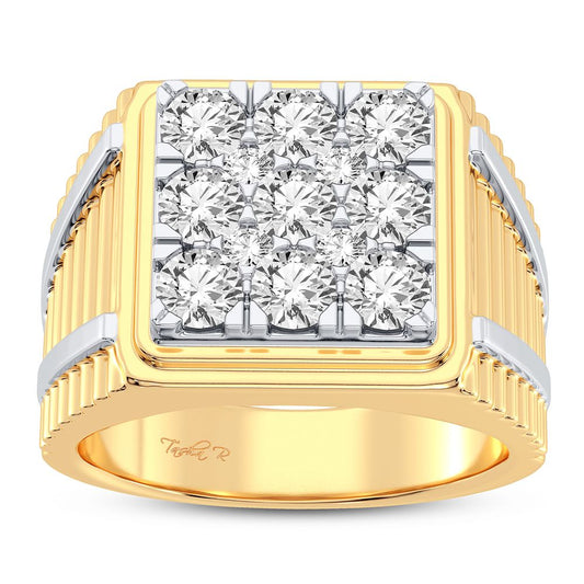 2.00 ct Men's Diamond Ring in 14K Gold