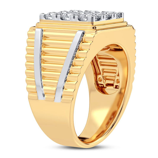 2.00 ct Men's Diamond Ring in 14K Gold