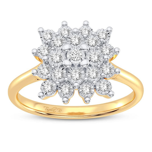 0.17 ct Diamond Ring in 10K Gold