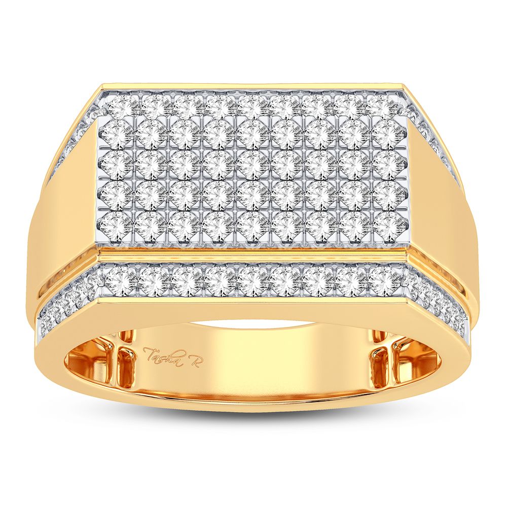 1.00 ct Men's Diamond Ring in 14K Gold