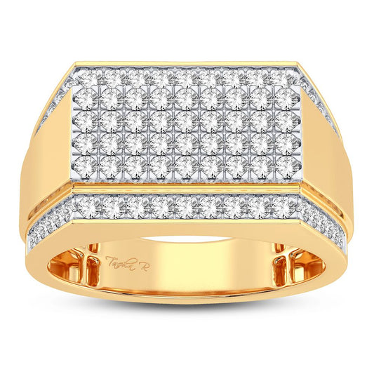 1.00 ct Men's Diamond Ring in 14K Gold