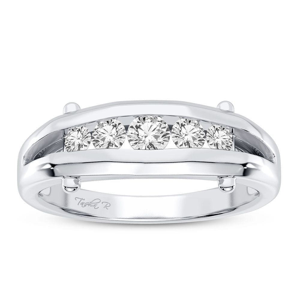 0.51 ct Men's Diamond Ring in 14K Gold