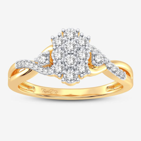 0.10 ct Diamond Ring in 10K Gold