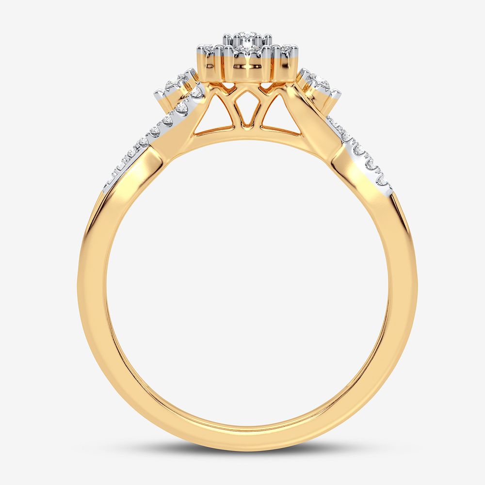 0.10 ct Diamond Ring in 10K Gold