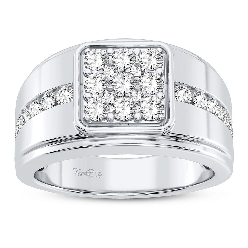 1.00 ct Men's Diamond Ring in 14K Gold