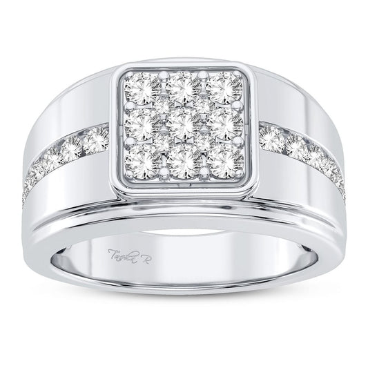 1.00 ct Men's Diamond Ring in 14K Gold