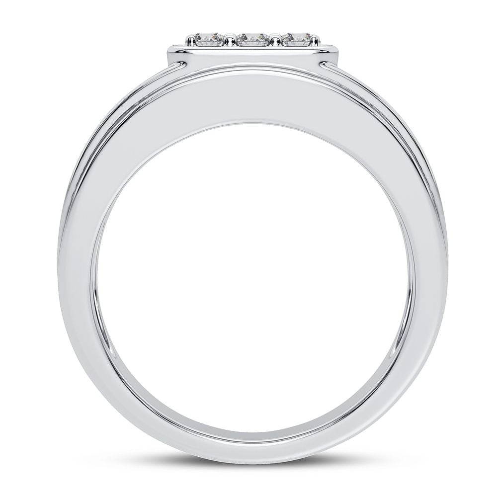 1.00 ct Men's Diamond Ring in 14K Gold