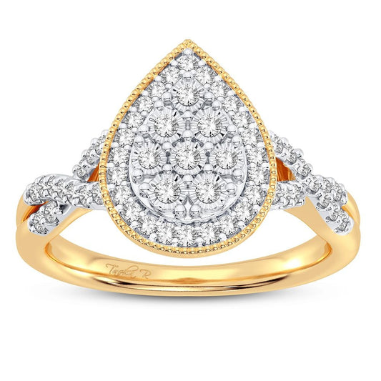 0.25 ct Diamond Ring in 10K Gold