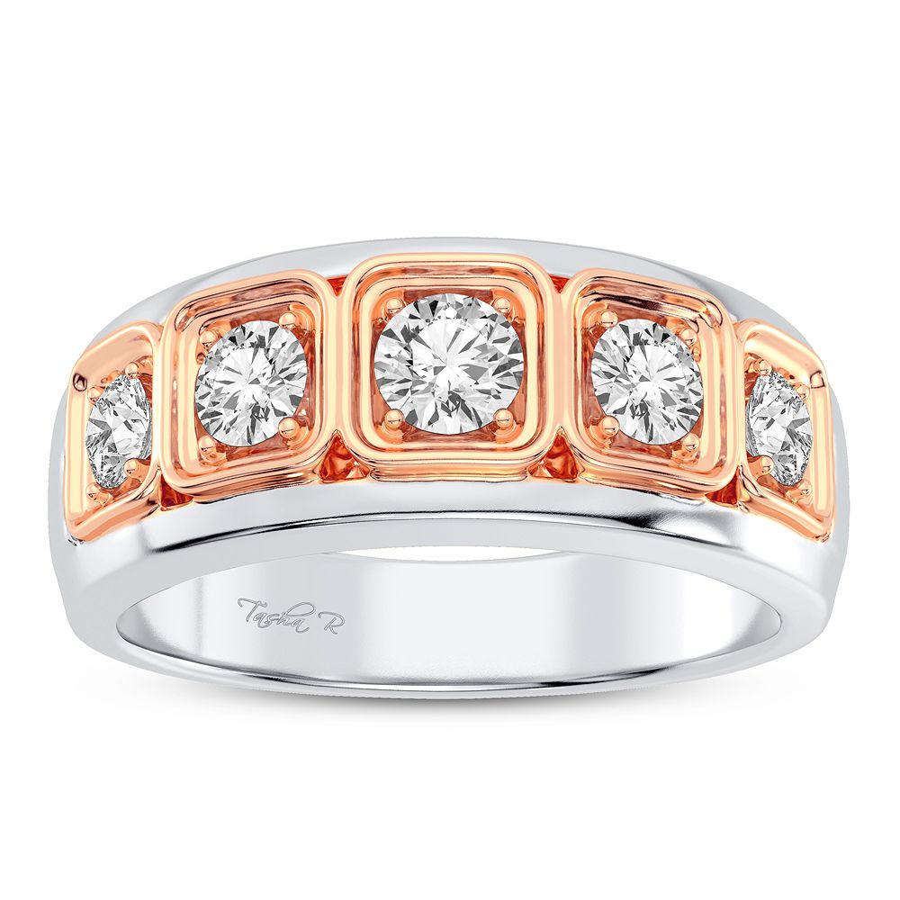 1.00 ct Men's Diamond Ring in 14K Gold
