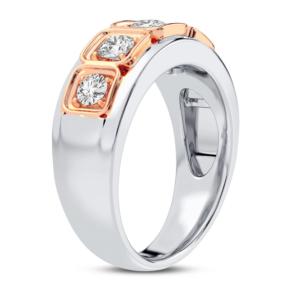 1.00 ct Men's Diamond Ring in 14K Gold