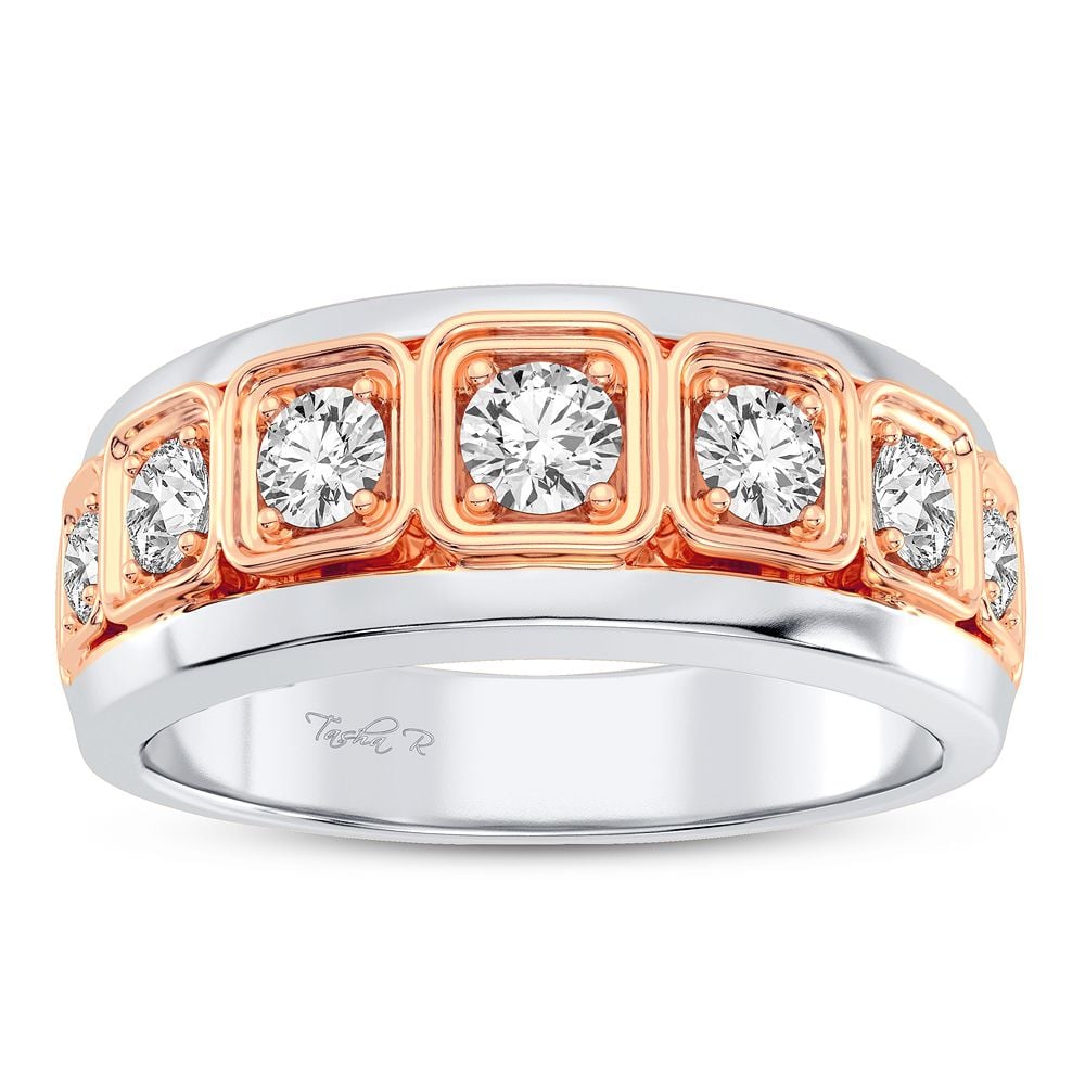 1.00 ct Men's Diamond Ring in 14K Gold