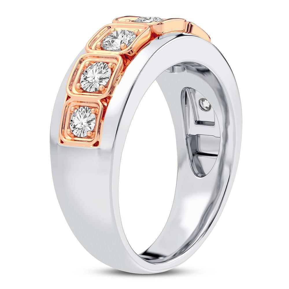 1.00 ct Men's Diamond Ring in 14K Gold