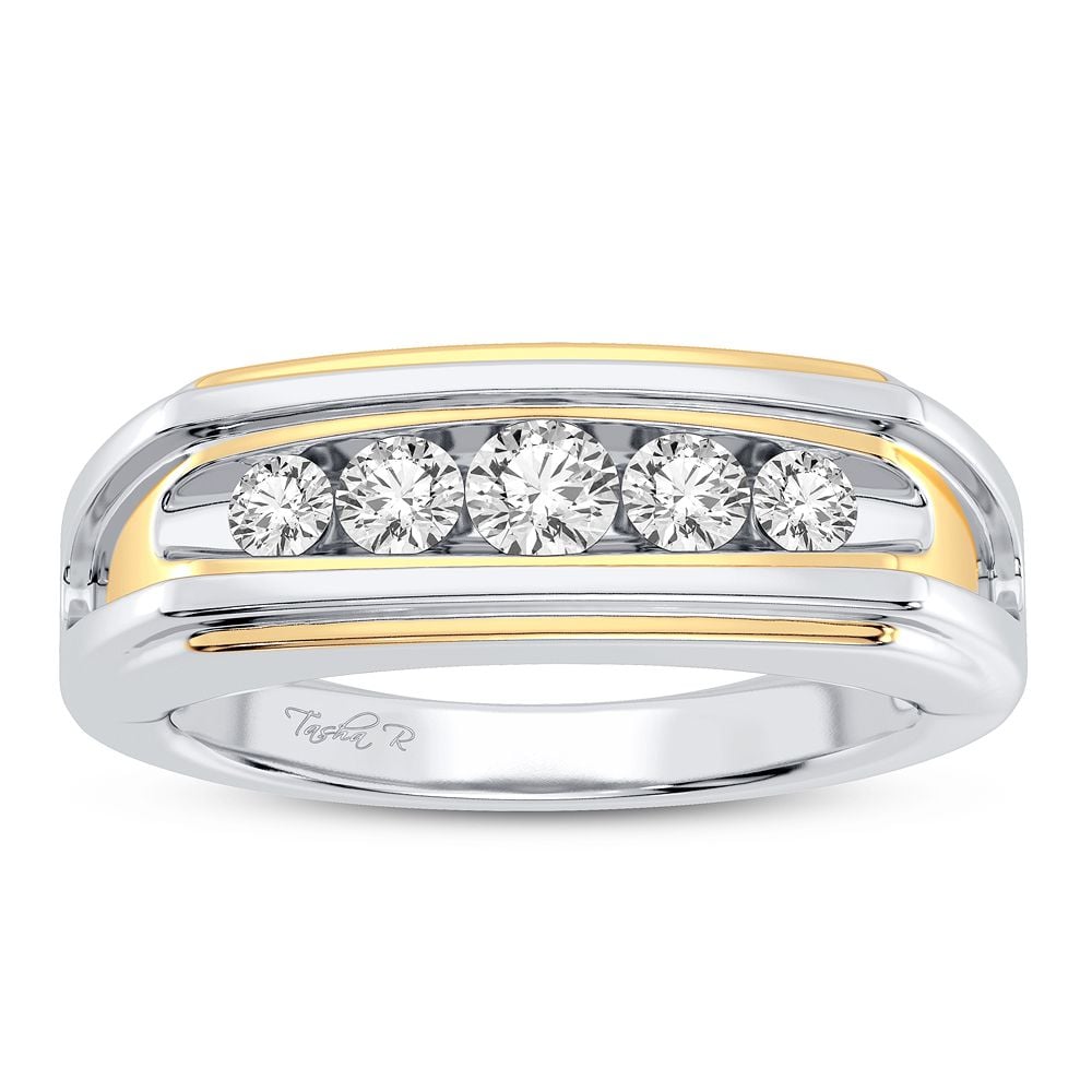 0.50 ct Men's Diamond Ring in 14K Gold